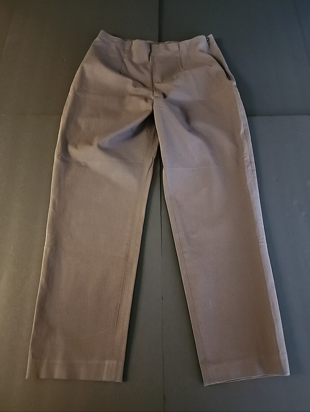 Eddie Bauer Bremerton Fit Women's Size 14 Cotton Spandex Brownish Straight Leg